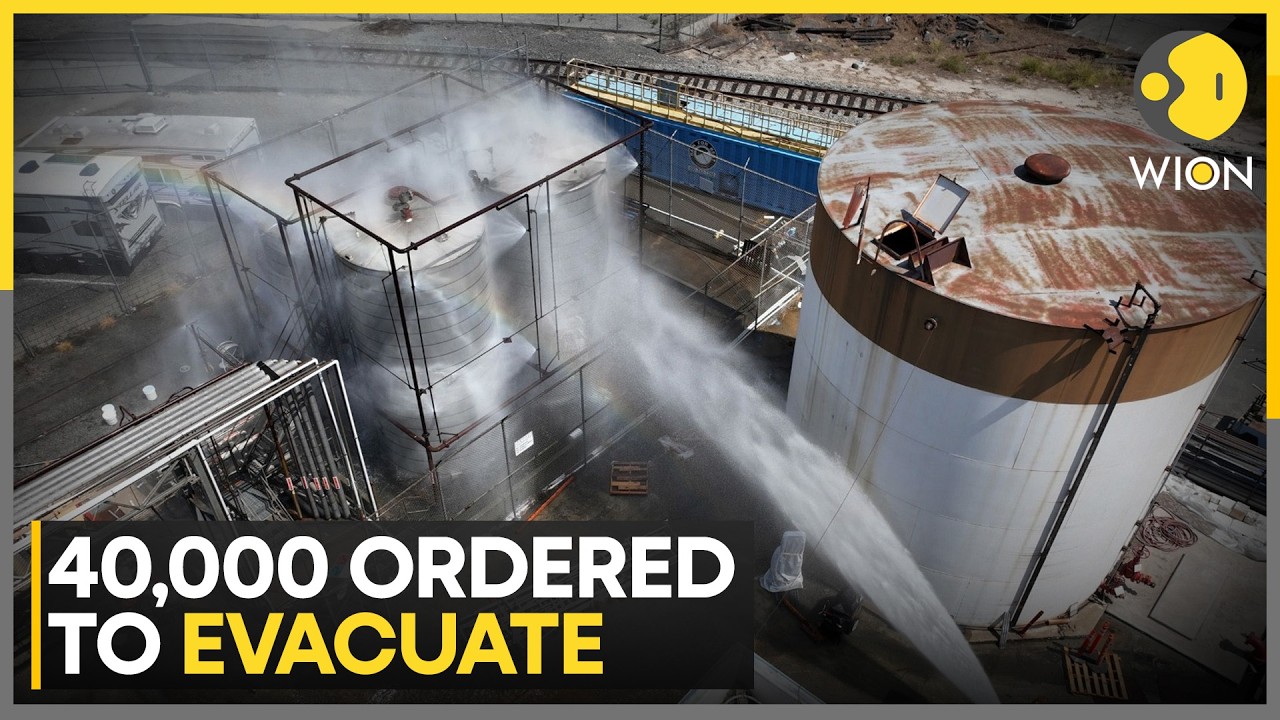 Toxic Tank Panic in California | Fears of Chemical Blast in L.A. Suburb | WION News