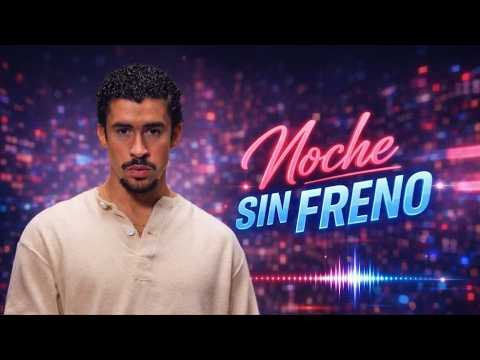 Bad Bunny – Noche Sin Freno | Latin Trap Party Anthem (Spanglish Official Lyric Video)