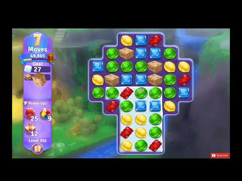 Wonka's World of Candy Level 502 NO BOOSTERS - A S GAMING ✔