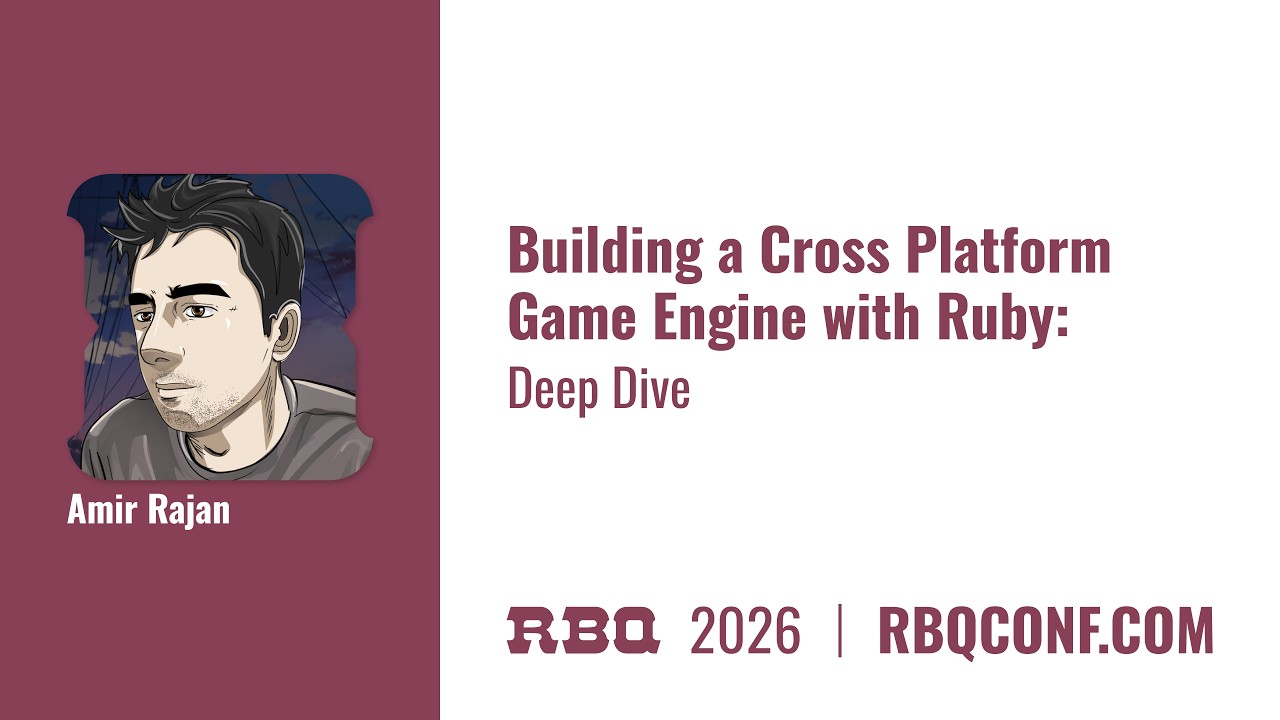 Building a Cross Platform Game Engine with Ruby: Deep Dive by Amir Rajan