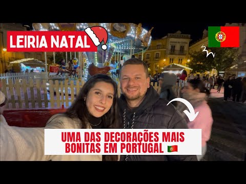 Christmas in Leiria | The best city to live in Portugal 🇵🇹🎄☃️