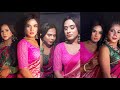 Boys Wear Saree And Do Self Makeup Male To Female Makeup Transformation Tutorial Boys Become Girl