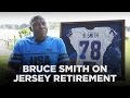Bills legend Bruce Smith on his jersey retirement