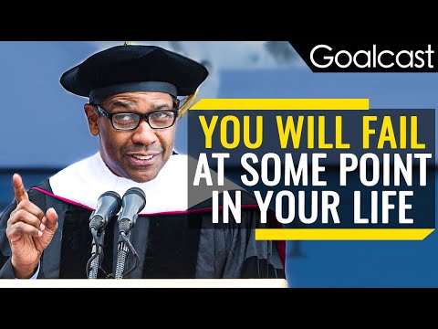 How Failure Leads To Success | Denzel Washington Speech | Goalcast