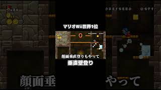 マリオWii世界1位の異次元プレイがヤバすぎるwwww #shorts