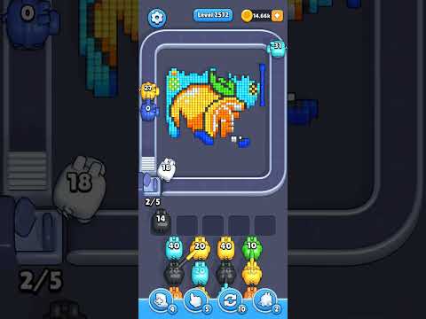 Walkthrough de Pixel Flow Nivel 2572