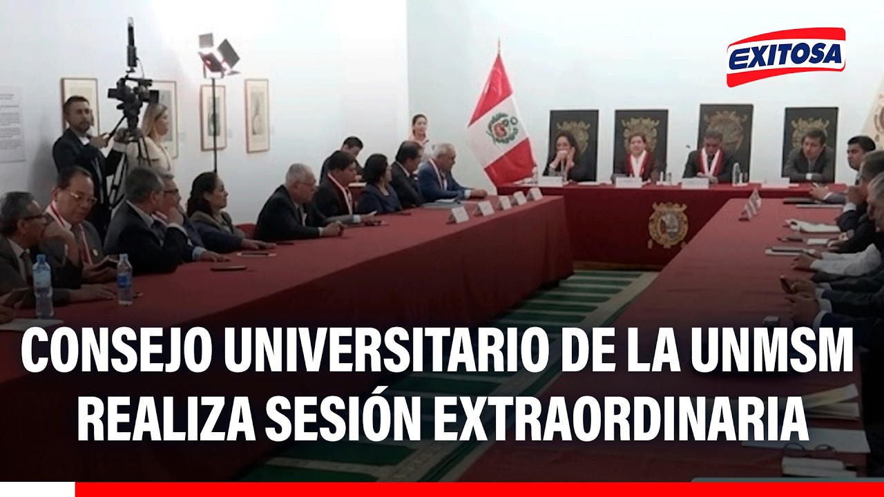 🔴🔵 Autoridades de la UNMSM rechazan protesta y toma de la casa de estudios