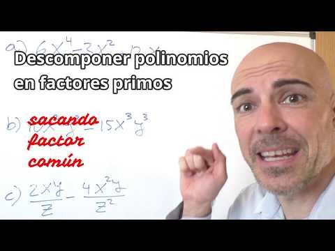 FACTORIZAR EXPRESIONES ALGEBRAICAS. Método de sacar factor común