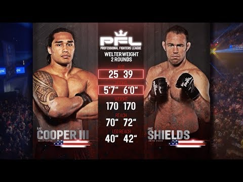 Ray Cooper III vs Jake Shields 2 Full Fight | PFL 10 2018