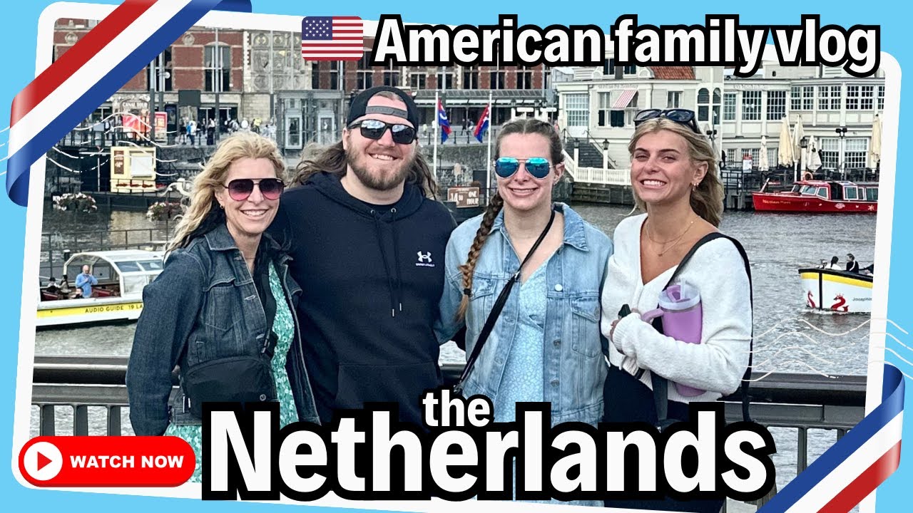 4 DAYS in the NETHERLANDS 🇳🇱 Family Travel Vlog to AMSTERDAM, ROTTERDAM, DORDRECHT...more!