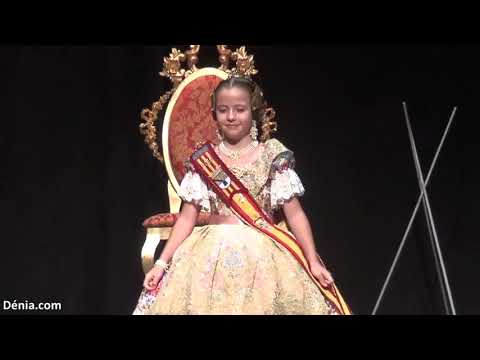 Fallas Dénia 2019: Presentación de la fallera mayor infantil de Dénia, Neus Suárez