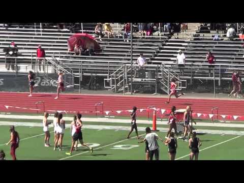 Los Alamitos FSG 4x100m at OC Championships 4-23-16