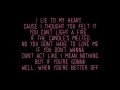 Maroon 5 - Unkiss Me Lyrics 