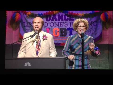 Will Ferrel singing What Makes You Beautiful on SNL