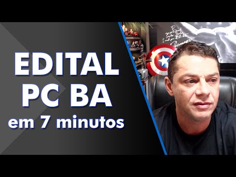 Edital PC BA 2022 em 7 minutos - Evandro Guedes