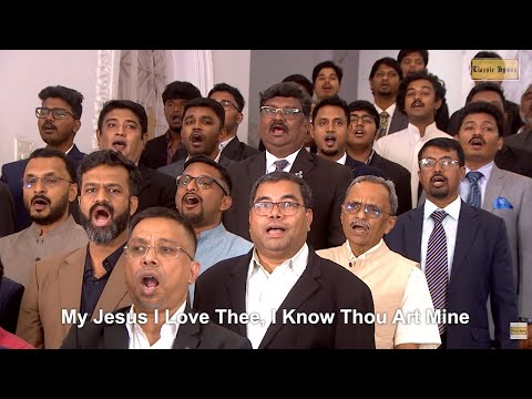 "My Jesus I Love Thee" 250 Voice Mass Choir for Classic Hymns English album at Hyderabad