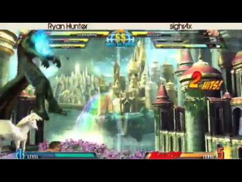 2-28-11 Ryan Hunter (Amaterasu/Hsien-Ko/Dormammu) vs sighrAx (Haggar/Chris/Doom) 2 - MvC3