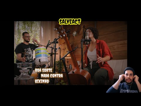 TALENTO PURO Salveact - Vanessa da Mata + Clarissa + Duda Beat (amarina cover) Nossa Toca | REACT