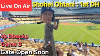 【ライブ配信】対アリゾナ・ダイヤモンドバックス〜シリーズ最終戦〜大谷翔平選手は1番DHで出場〜まもなくゲートオープン⚾️Shinsuke Handyman がライブ配信中！
