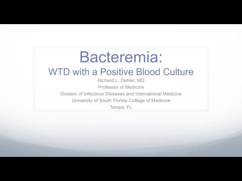 What to Do With a Positive Blood Culture