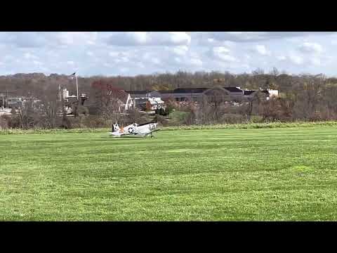 Ziroli Corsair Windy Day Landing