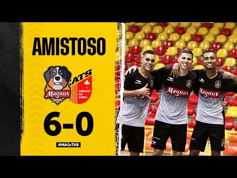 GOLS - Magnus Futsal 6 x 0 CATS Taboão - Amistoso