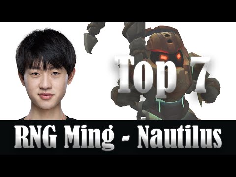 RNG Ming (Nautilus Support) Top Plays - RNG vs TES, LPL 2020 Summer Week 9 Highlights