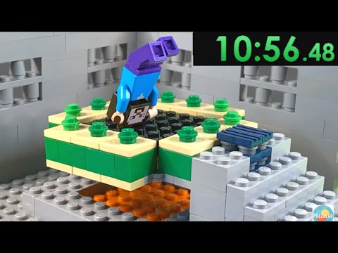 Minecraft Speedrunner (LEGO Animation)