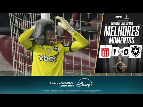 Gols e lances de Estudiantes x Botafogo