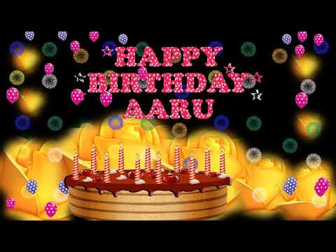 AARU HAPPY BIRTHDAY TO YOU