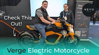Verge Electric Motorcycle with Solid State Battery at CES 2026