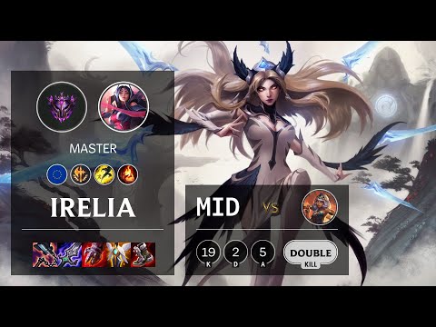 Irelia Mid vs Qiyana - EUW Master Patch 11.16