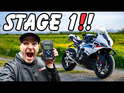 2025 S1000RR STAGE 1 BT MOTO VS STOCK TUNE (ROLL RACE)