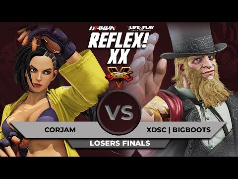 Reflex XX Street Fighter V - Losers Finals - Corjam [Laura] v xDSC BigBoots [G]
