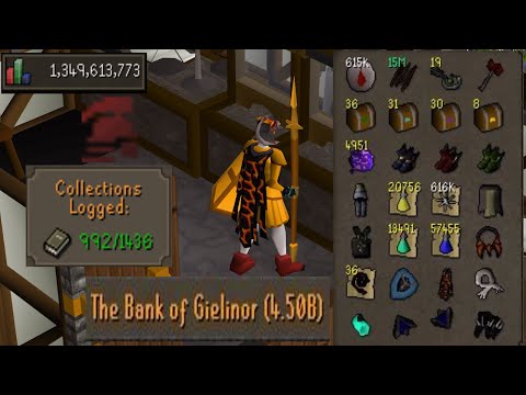 Rank 13 Hardcore Ironman OSRS Bank Video | Collection Log HCIM (2023)