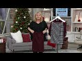 Susan Graver Jacquard Ponte Pull On Pencil Skirt On QVC
