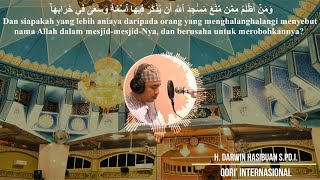 Download lagu SURAH AL-BAQARAH AYAT 114-125 H. DARWIN HASIBUAN S.PD.I mp3