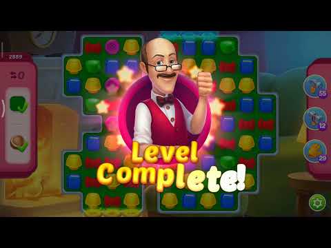 homescapes level 2889 - super hard