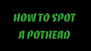 How To Spot A Pothead