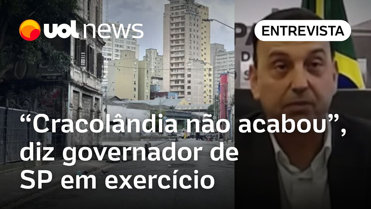 Estamos cuidando para não repetir erros anteriores, a 'cracolândia' não acabou, diz Ramuth