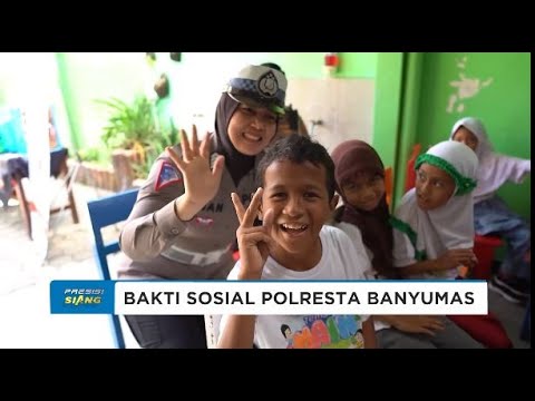 POLRESTA BANYUMAS BAKTI SOSIAL DALAM RANGKA HUT POLWAN KE 76