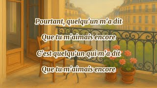 【フランス語で歌ってみた】カーラ・ブルーニ『風のうわさ』≪Quelqu’un m’a dit≫ 伴奏: Jean Paul Goutines / avec paroles