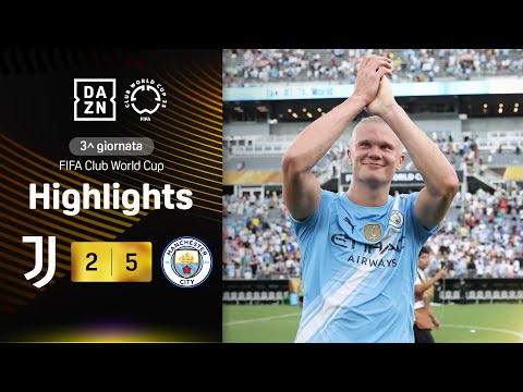 HAALAND&Co. pazzeschi, primo ko per TUDOR: Juventus-Manchester City 2-5 | FIFA CWC | DAZN Highlights