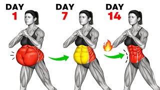 30 Min Standing Workout 🔥 Best Exercises for Hanging Belly Fat | Lose Belly Fat Faster at Home