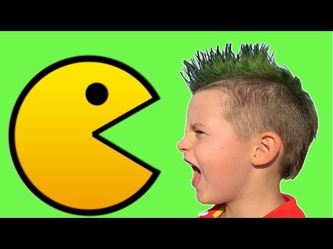 Timko plays hide and seek with Pac Man and dad