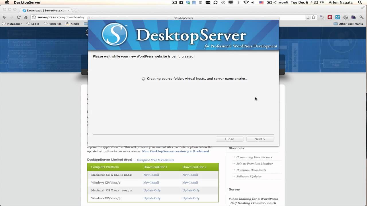 Create a Local WordPress Install in 3 Minutes