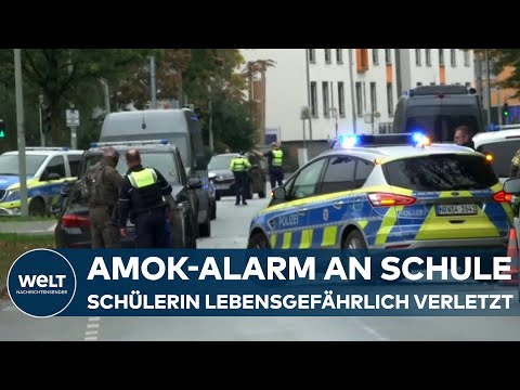 Video Thumbnail: PADERBORN: Amok-Alarm in Berufsschule – Schülerin bei Messerangriff schwer verletzt
