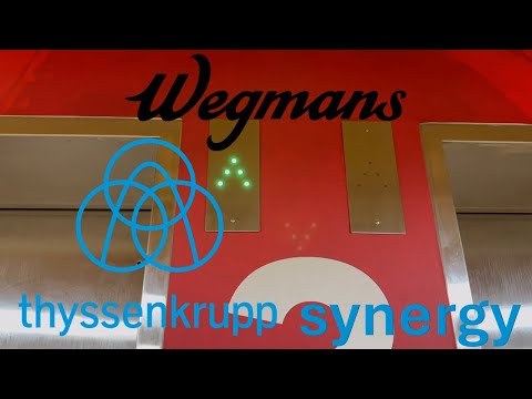 Smooth thyssenkrupp synergy MRL Traction Elevators || Wegmans • McLean, VA