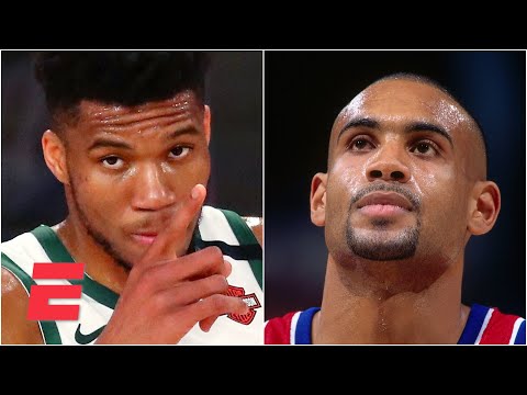 吉安尼斯-安特託孔波的腳踝傷勢與格蘭特-希爾的腳踝傷勢不相上下 - Marc J. Spears | #Greeny (Giannis Antetokounmpo's ankle injury doesn't compare to Grant Hill's - Marc J. Spears | #Greeny)