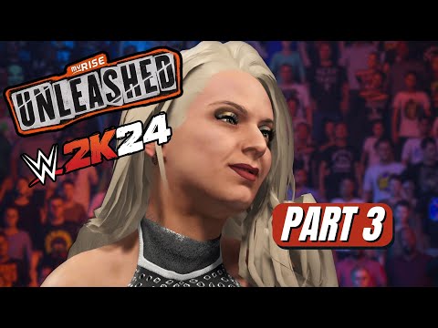 WWE 2K24 MyRise UNLEASHED Part 3 Gameplay Walkthrough FULL GAME [4K 60FPS PS5] - No Commentary